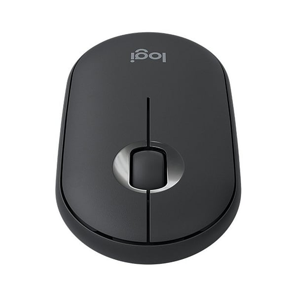 Logitech Pebble M350 Óptico Bluetooth Grafito  Ratón