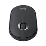 Logitech Pebble M350 Óptico Bluetooth Grafito  Ratón
