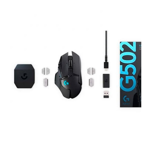 Logitech G502 hero lightspeed gaming 11 botones  Ratón
