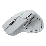 Logitech MX Master 4  Ratón Inalámbrico Ergonómico 7 Botones Sensor Óptico 8000 DPI Conectividad Bluetooth y USBC  Gris Pálido