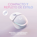 Logitech G705 Gaming  Ratón Inalámbrico 6 Botones Sensor Óptico 8200 DPI LIGHTSPEED Bluetooth Iluminación RGB LIGHTSYNC  Blanco