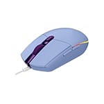 Logitech Gaming Mouse G203 LightSync 8000dpi Lila  Ratón