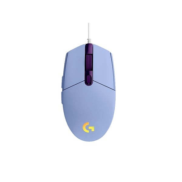 Logitech Gaming Mouse G203 LightSync 8000dpi Lila  Ratón