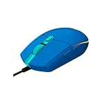 Logitech Gaming Mouse G203 LightSync 8000dpi Azul  Ratón
