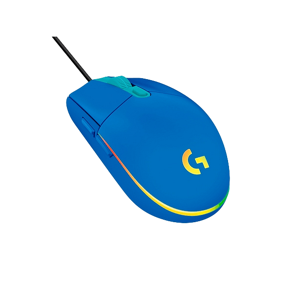 Logitech Gaming Mouse G203 LightSync 8000dpi Azul  Ratón