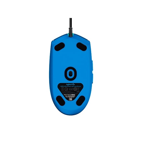 Logitech Gaming Mouse G203 LightSync 8000dpi Azul  Ratón