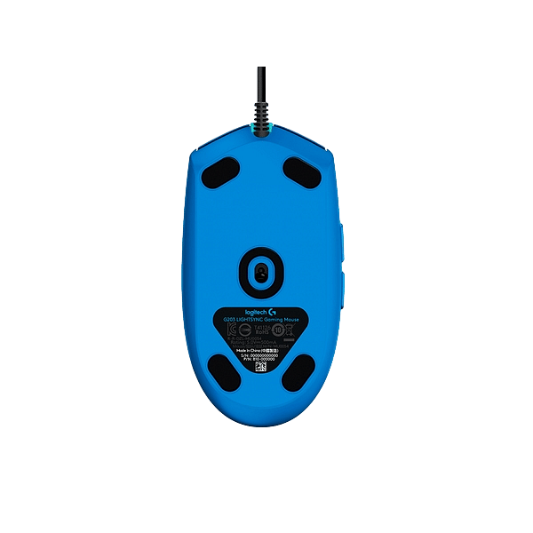 Logitech Gaming Mouse G203 LightSync 8000dpi Azul  Ratón