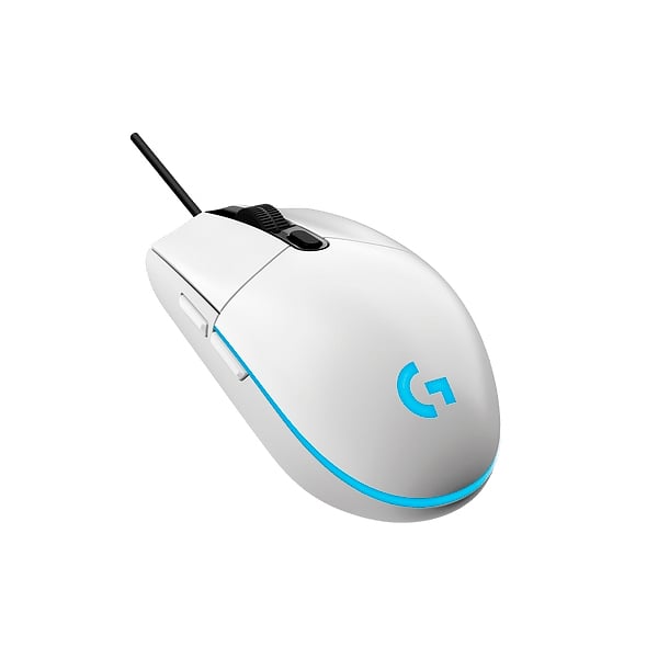 Logitech Gaming Mouse G203 LightSync 8000dpi Blanco  Ratón