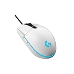Logitech Gaming Mouse G203 LightSync 8000dpi Blanco  Ratón