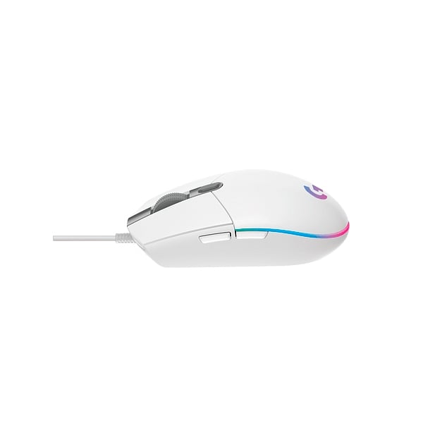 Logitech Gaming Mouse G203 LightSync 8000dpi Blanco  Ratón