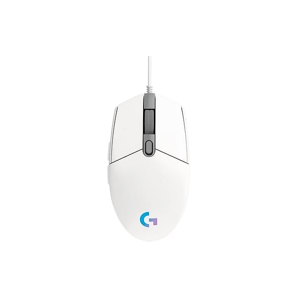 Logitech Gaming Mouse G203 LightSync 8000dpi Blanco  Ratón
