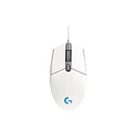 Logitech Gaming Mouse G203 LightSync 8000dpi Blanco  Ratón