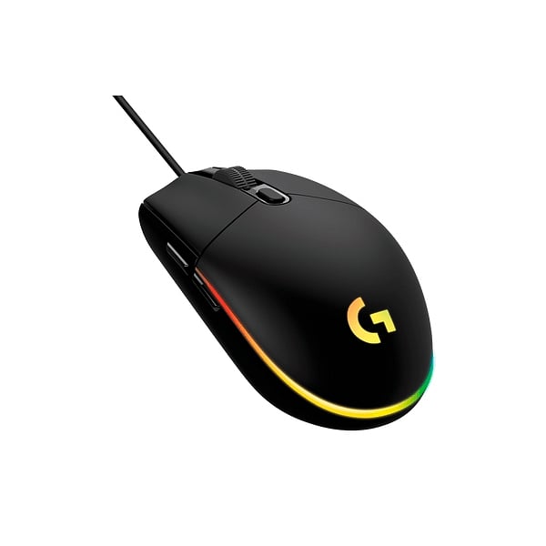 Logitech Gaming Mouse G203 LightSync 8000dpi Negro  Ratón