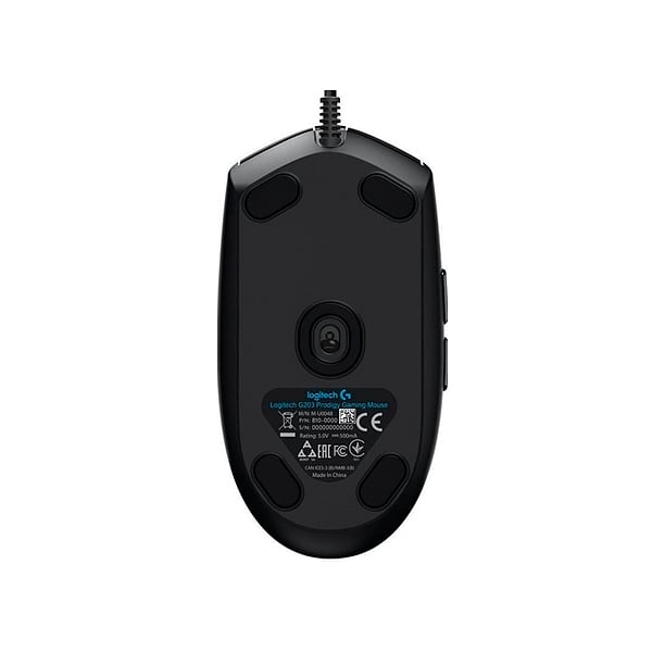 Logitech Gaming Mouse G203 LightSync 8000dpi Negro  Ratón