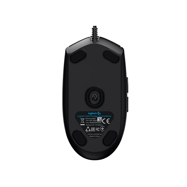 Logitech Gaming Mouse G203 LightSync 8000dpi Negro  Ratón