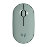 Logitech Pebble M350 Óptico Bluetooth Eucalipto  Ratón