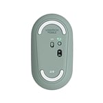 Logitech Pebble M350 Óptico Bluetooth Eucalipto  Ratón