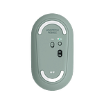 Logitech Pebble M350 Óptico Bluetooth Eucalipto  Ratón