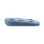 Logitech Pebble M350 Óptico Bluetooth Gris Azulado  Ratón