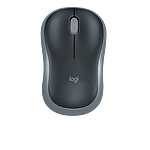 Logitech M185 Gris | Ratón Inalámbrico Ambidiestro Sensor Óptico 1000 DPI Conectividad 2.4GHz Windows macOS