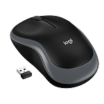 Logitech M185 Gris  Ratón Inalámbrico Ambidiestro Sensor Óptico 1000 DPI Conectividad 24GHz Windows macOS