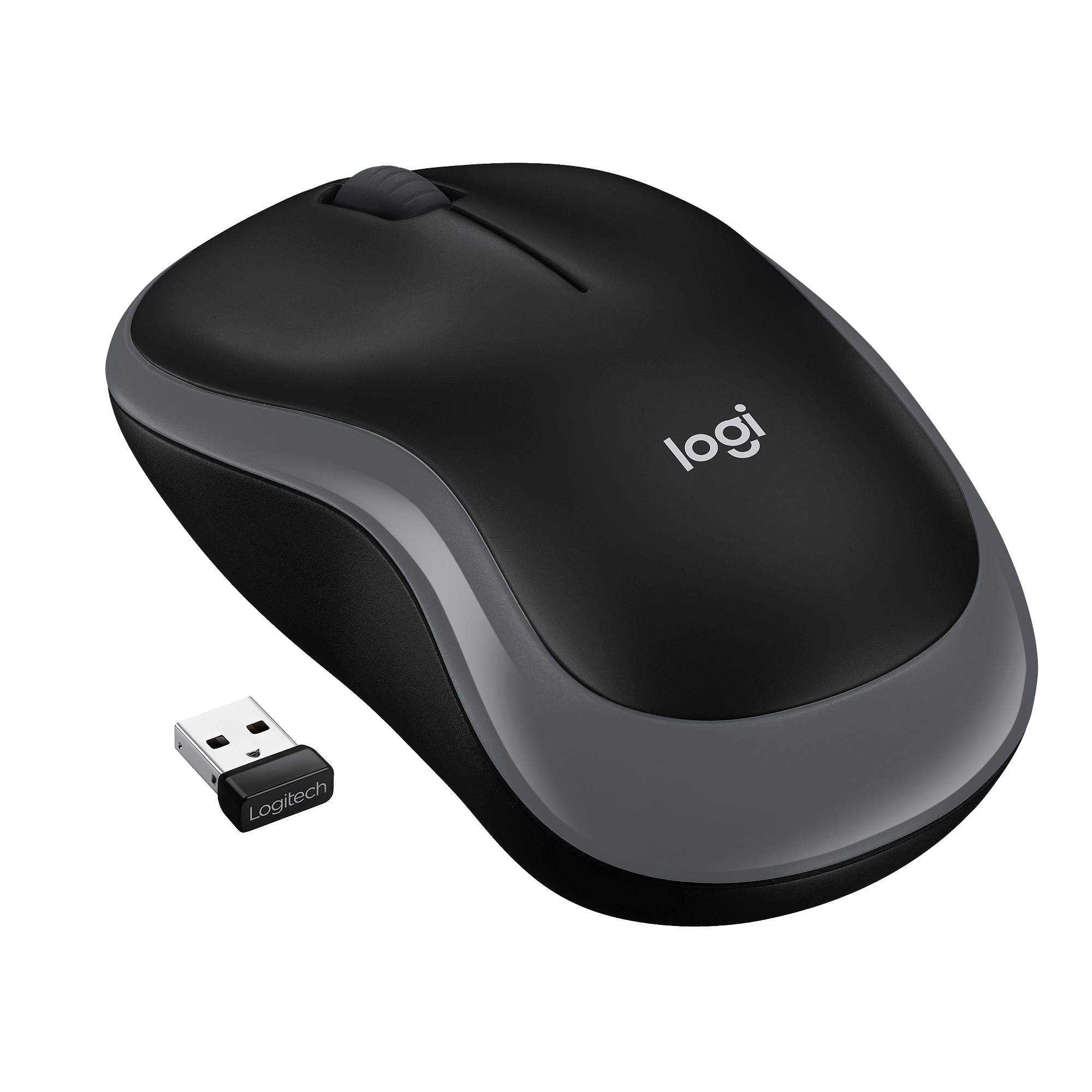 Logitech M185 Ratón Inalámbrico Gris