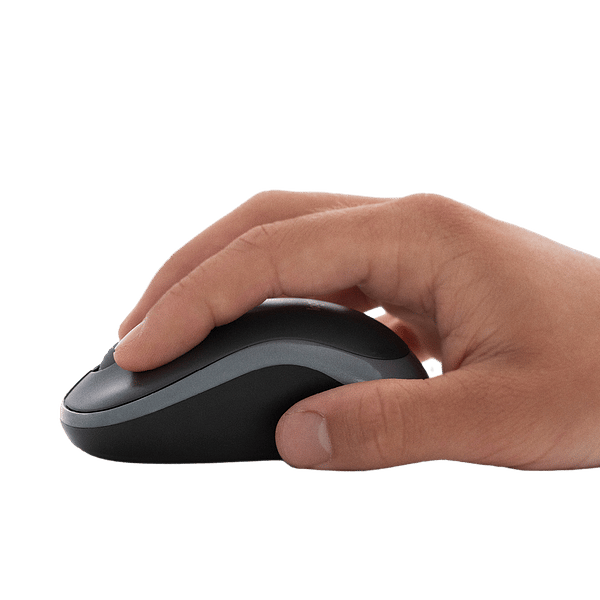 Logitech M185 Gris  Ratón Inalámbrico Ambidiestro Sensor Óptico 1000 DPI Conectividad 24GHz Windows macOS