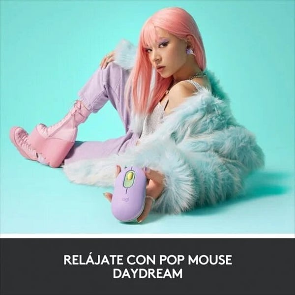 Logitech POP Mouse Emoji DayDream  Ratón