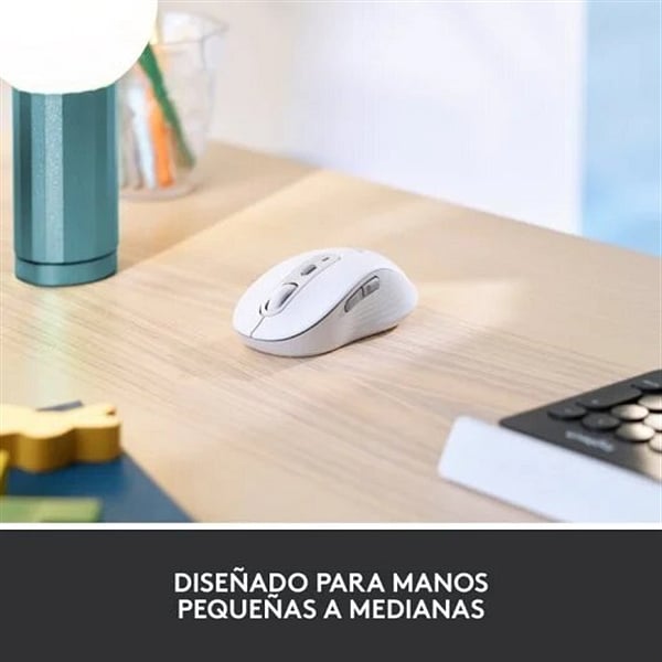 Logitech M650 Signature Grande Blanco  Ratón