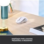 Logitech M650 Signature Grande Blanco  Ratón