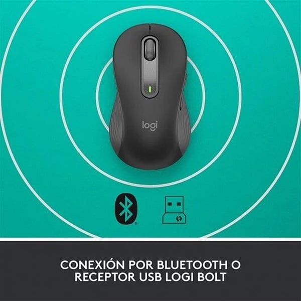 Logitech M650 Signature L Left Grafito  Ratón