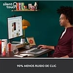 Logitech M650 Signature Mediano Grafito  Ratón