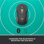 Logitech M650 Signature Mediano Grafito  Ratón