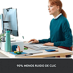 Logitech M650 Signature Mediano Blanco Ratón