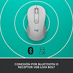 Logitech M650 Signature Mediano Blanco Ratón