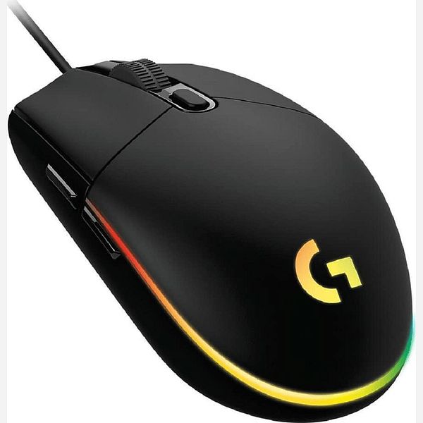Logitech G102 Lightsync RGB  Ratón Gaming 8000 DPI 6 Botones Sensor Óptico USB Black