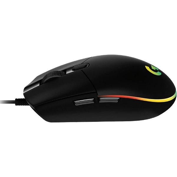 Logitech G102 Lightsync RGB  Ratón Gaming 8000 DPI 6 Botones Sensor Óptico USB Black