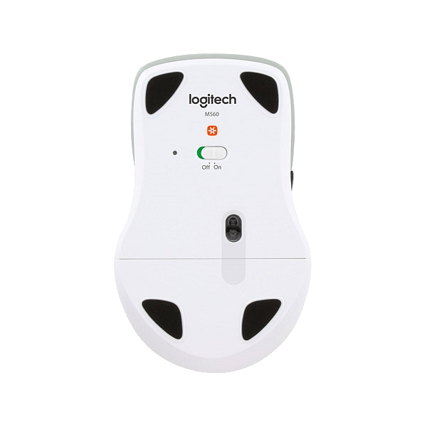 Logitech M560 blanco Wireless  Ratón