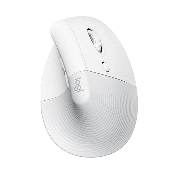 Logitech Lift for Mac Blanco  Ratón ergonómico vertical