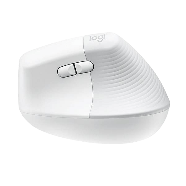 Logitech Lift for Mac Blanco  Ratón ergonómico vertical