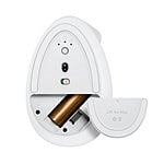 Logitech Lift for Mac Blanco  Ratón ergonómico vertical
