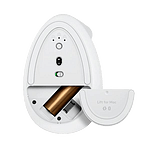 Logitech Lift for Mac Blanco  Ratón ergonómico vertical