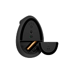 Logitech Lift Grafito Left para zurdos  Ratón ergonómico vertical