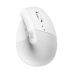 Logitech Lift for Business Blanco crudo - Ratón ergonómico vertical