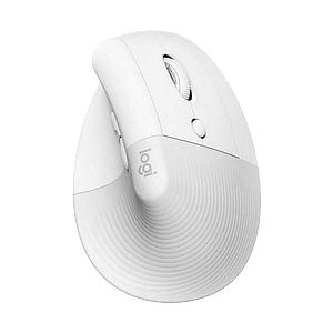 Logitech Lift for Business Blanco crudo  Ratón ergonómico vertical