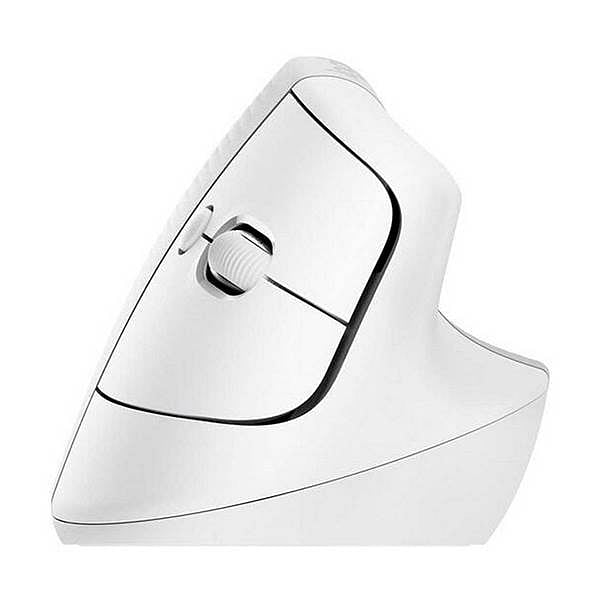 Logitech Lift for Business Blanco crudo  Ratón ergonómico vertical