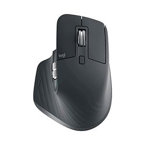 Logitech MX Master 3S  Ratón Inalámbrico Bluetooth Sensor Óptico 8000 DPI Grafito