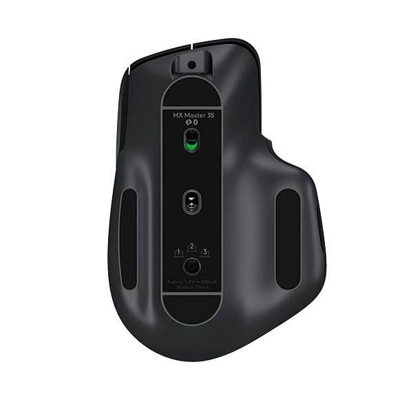 Logitech MX Master 3S  Ratón Inalámbrico Bluetooth Sensor Óptico 8000 DPI Grafito