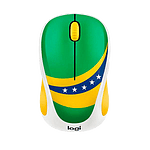 Logitech Fan Collection M235 World Cup Brasil  Ratón Logitech Fan Collection M235 World Cup Brasil  Ratón