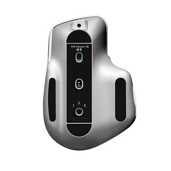 Logitech MX Master 3S  Ratón Inalámbrico Bluetooth Sensor Óptico 8000 DPI Blanco Pálido